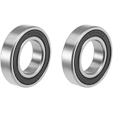 6904-2RS 6904RS Deep Groove Rubber Shielded Ball Bearing - 2PCS | 6904RS Shielded Ball Bearing (20mmx37mmx9mm)