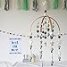 Baby Crib Mobile by Tik Tak Design Co – Felt Ball Mobile for Your Boy or Girl Babies Bed Room – 100% NZ Wool - Designer Colors to Match Your Nursery and Delight Your Child