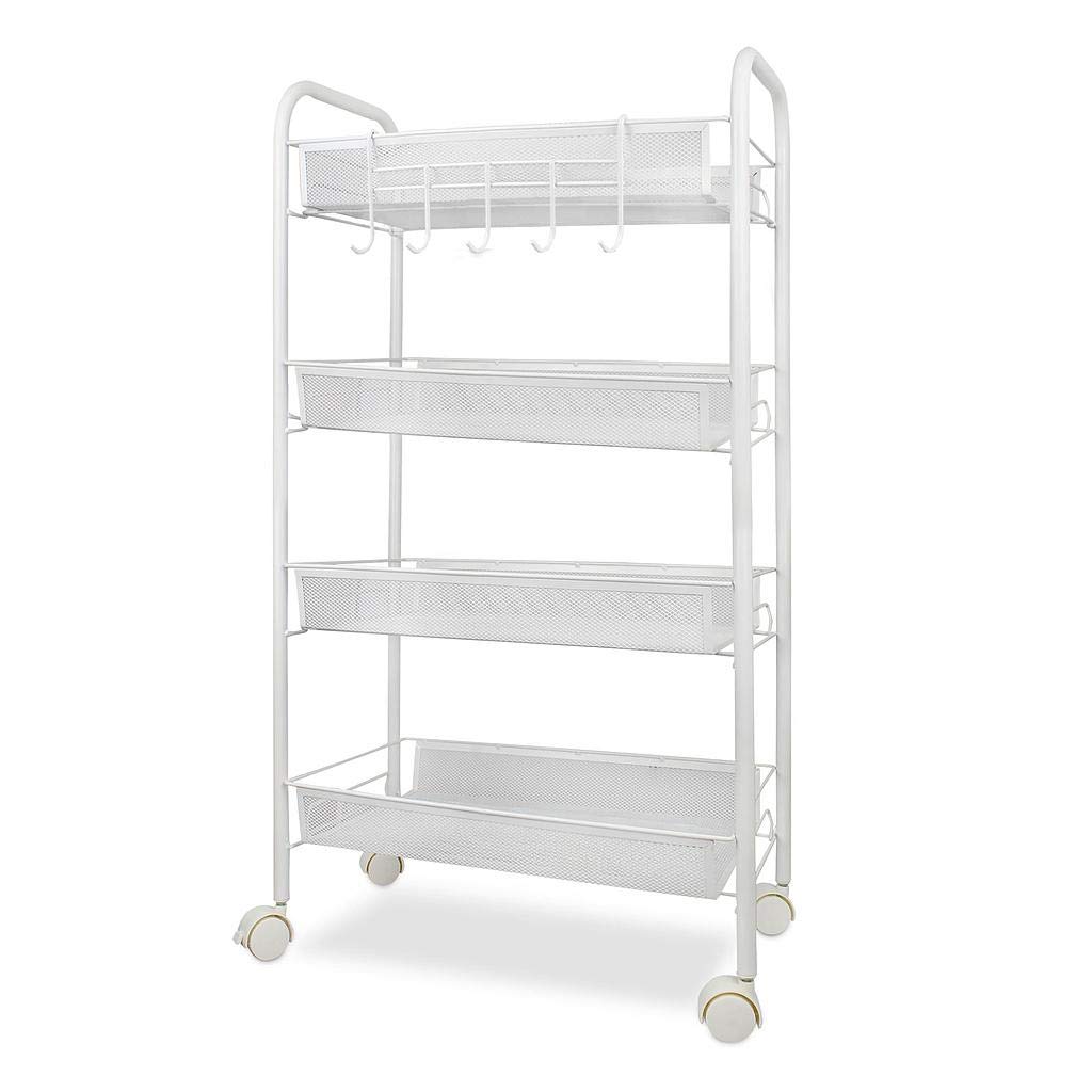 Tamaño de la Canasta: 41 x 27 x 6 cm Material: Hierro Carritos de