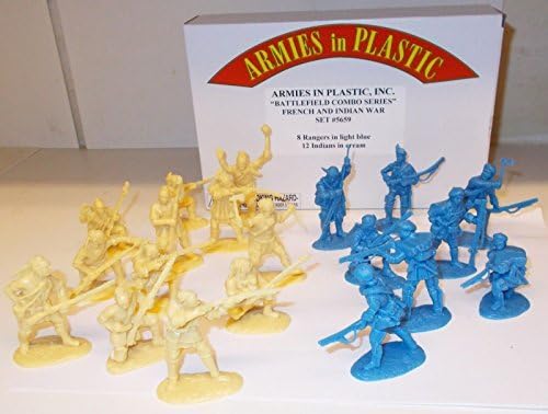 Armies in Plastic Battlefield Combo Series - French & Indian War