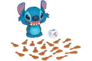 PlayMonster Laughing Stitch Dice Games – Family Games, Kids Games, Travel Games, Dice Set, Disney Stitch Toys, Make Sure to Pass Stitch Fast, Family Games for Kids and Adults, Multi-Player, Ages 6+
