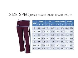 Private Island Women UPF50+ Capri Bootcut Leggings