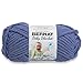Bernat Baby Blanket Yarn, 3.5 oz, Gauge 6 Super Bulky, Baby Denim