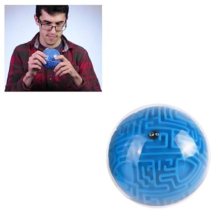 Mini 3D Magic Maze Puzzle-Ball Cube Spiel Globe Sphere Masse Labyrinth Spielzeug Denkaufgabe Spiel Lernen Bildung Puzzle Spie