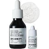Organicity Tranexamic Acid 10% + 3 Types of Hyaluronic Acid 1% Facial Serum 1.01 Fl Oz + 0.16 Fl Oz | Korean Skin Care | Dark Spots and Hyperpigmentation | Even Skin Tone