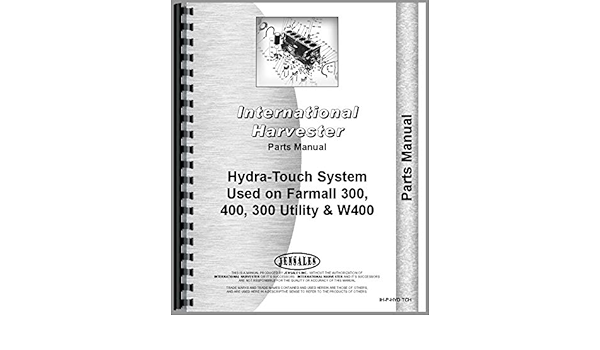 Amazon Com Farmall 400 Tractor Hydra Touch System Parts Manual Farmall Patio Lawn Garden