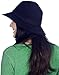 Simplicity Women's Wide Brim Wool Felt Fedora Hat with a Braided Band, Black