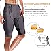 CtriLady Men's Neoprene Wetsuit Shorts Diving Suits Pants 2mm for Swimming Canoeing Surfing with Pocket