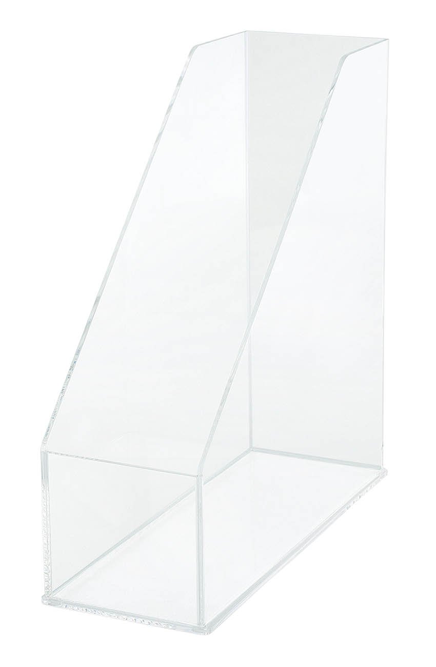 Wedo 601316 Acrylic Magazine File (A4 Crystal) Crystal Clear