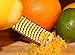 Lemon Zester Cheese Grater Kitchen Tool Gift - Citrus, Spice, Herb, Chocolate, Vegetable Recipes (Green)