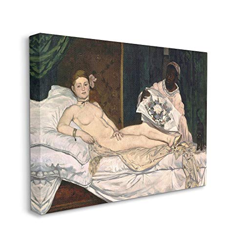 Stupell Industries Woman Lounging Classic Figure Painting, Design by Edouard Ma…