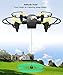 Mini Drone with Camera, Becrot Foldable Drone with HD Live Video for Kids Beginners 2.4G 6 Axis FPV Quadcopter with Headless Mode, Altitude Hold & One Key Take Off and 3D Flip