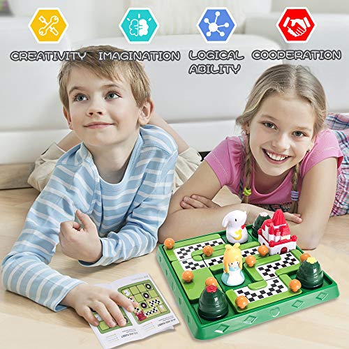 Elovien Smart Board Games for Kids, SkillBuilding Brain Puzzle Games