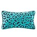 Mi Zone Comforter Set Fun Bedroom Décor - Modern All Season Polka Dot Print, Vibrant Color Cozy Bedding Layer, Matching Sham, Decorative Pillow, Twin/Twin XL, Leopard Teal 3 Piece