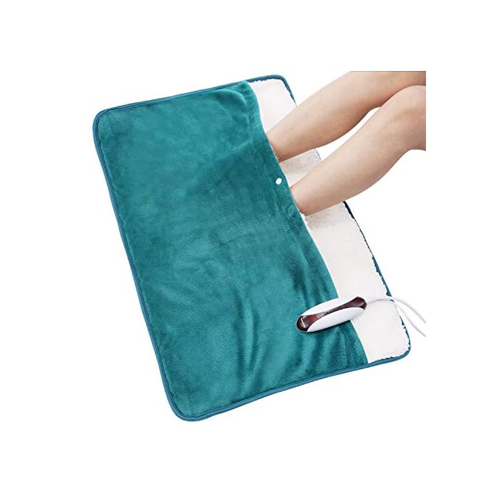 Heating Pad Electric Foot Warmer - Extra Large Size 20in x 32in Full-Body Use for Feet, Back, Shoulders with Auto Shut…