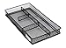 EasyPAG Mesh Collection Desk Drawer Organizer,10 x 5.25 x 1.25 inch, Black