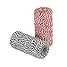 Tenn Well Bakers Twine, 2 Rolls 220yd Cotton Twine Spool Ribbon Twine Rope for Festive Decoration DIY Crafts Arts & Garden (600Feet/2Ply)