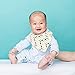 Baby Bandana Drool Bibs, For Drooling and Teething 4 Pack Gift Set for Boys and Girls, Organic Cotton, Soft and Absorbent by Everything Future