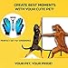 Best Gentle Pet Grooming Gloves Brush Nail Clippers Set - Dog Brushes for Shedding - Short & Long Hair Remover for Pet Fur - Dematting Comb for Dogs, Cats, Horses (Blue)
