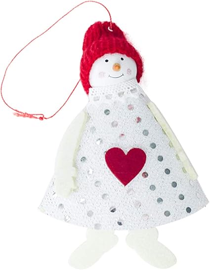 bambole di stoffa per albero di natale