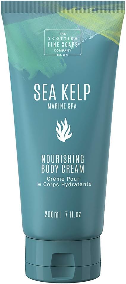 Scottish Fine Soaps, Sea Kelp Marine Spa Nourishing Body Cream, With Shea Butter, Sweet Almond Oil and Jojoba