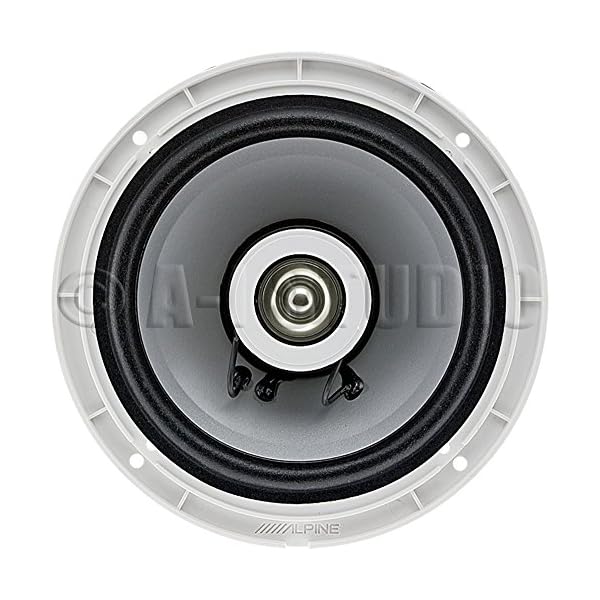 Alpine-SPS-M601-110W-6-12-65-2-Way-Type-S-Marine-Coaxial-Speakers-Silver