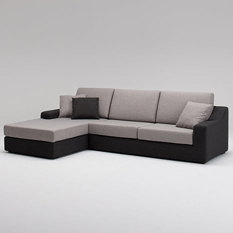 Amazon Style Proposer スタイルプロポーザ Rossi ラージ カウチソファ ハードタイプ 右カウチ ダークグレイ ソファ カウチ オンライン通販