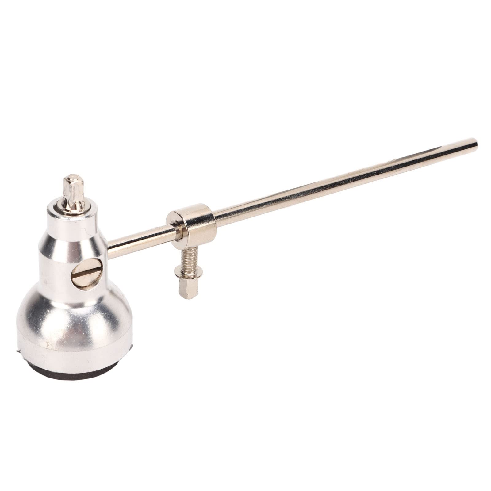 Adjustable Bass Drum Pedal, Bass Drum Beater Professional Beautiful for Percussion Musical Instrument