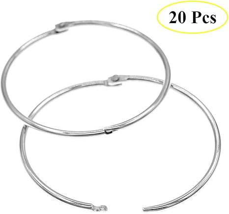 Coideal Extra Large Metal Book Rings Loose Leaf Binder Rings 3