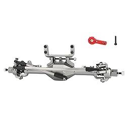ZXYRC SCX10 CNC Metal Front Rear Straight Complete