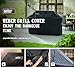 Weber 7109 Grill Cover with Storage Bag for Summit 600-Series Gas Grills（74.8 x 26.8 x 47 inches