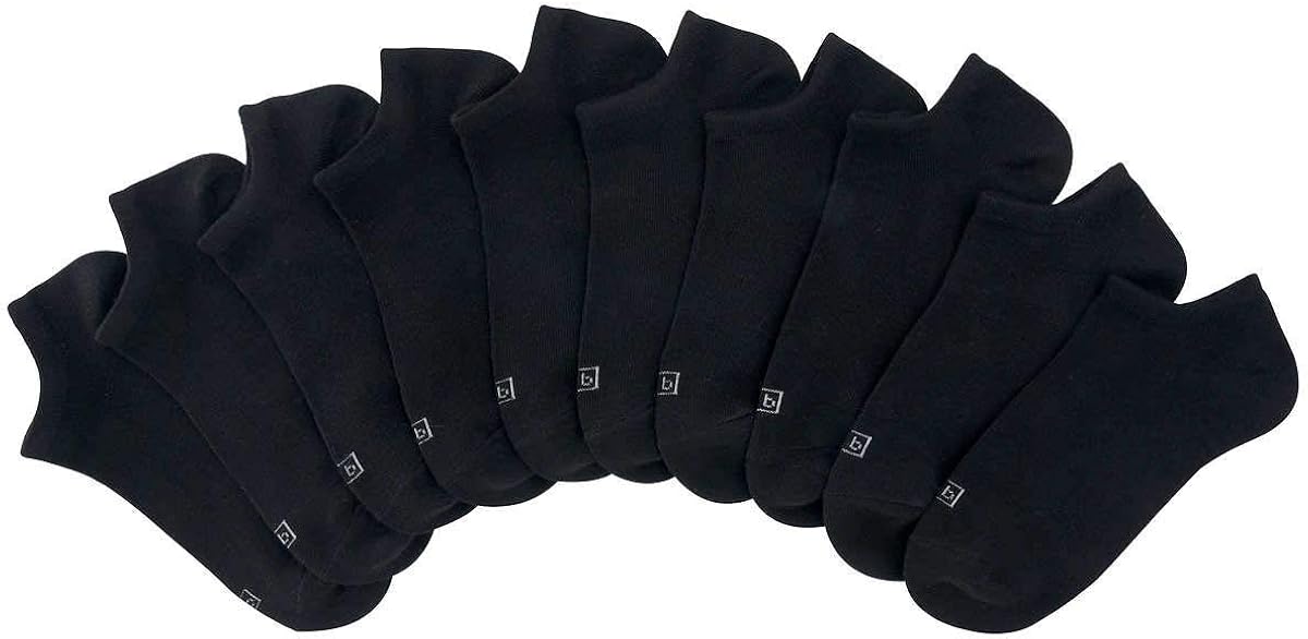 K. Bell Ladies' No Show Sock, 10-pair ~ Casual Yoga Running Socks for Women at  Women’s Clothing store