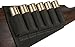 BRONZEDOG Buttstock Ammo Holder Shotgun Shell Pouch 12 (16) Ga 7.62 Caliber Adjustable Rifle Stock Cartridge Holder Hunting Accessories Right Handed Black Brown Khaki