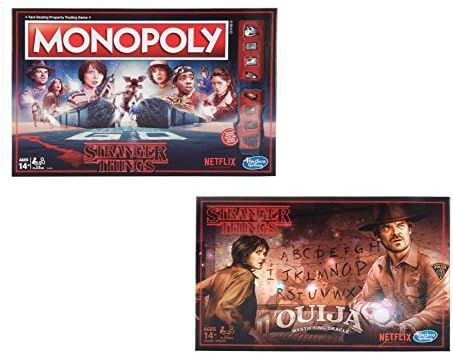 Stranger Things Monopoly and Ouija Board Game