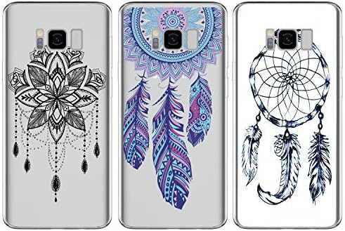MOTIKO [3-Pack] Samsung Galaxy S8 Plus Case 3 Pcs Shockproof Ultra Thin Soft TPU Silicone Gel Phone Cases Slim Fit Flexible Covers Pack of 3 for Samsung Galaxy S8 Plus Group-6