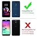 SYONER Shockproof Phone Case Cover for K10 2018 [Black]