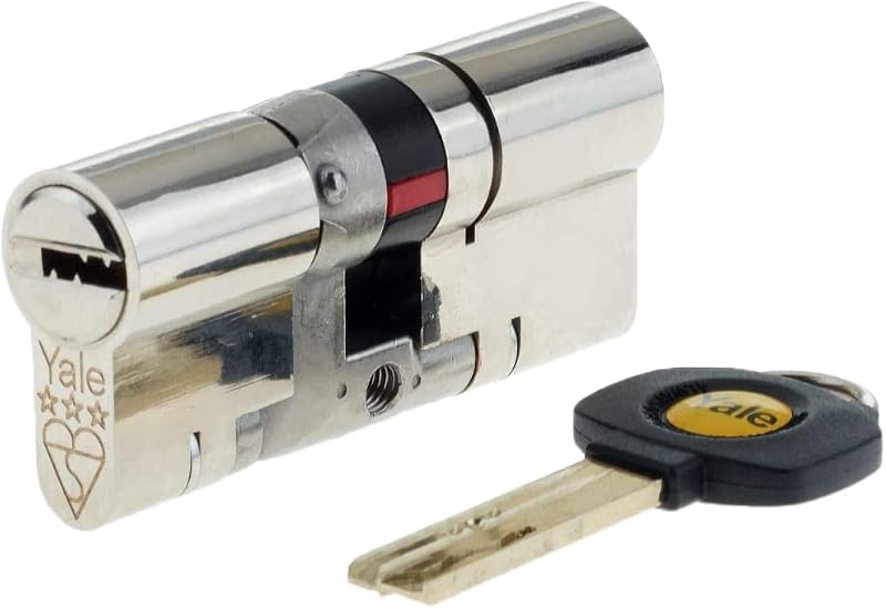Yale B-YS3-3535N Anti-Snap 3 Star Euro Cylinder 70mm Nickel Finish
