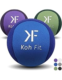 Koh Fit - Bolas de alivio del estrés, 2 libros electrónicos adicionales, guía de ejercicios de terapia de mano + guía de alivio del estrés