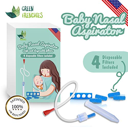 Nasal Aspirator - Baby Nasal Spray - Snot Sucker + 4 Filters