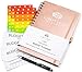 Budget Planner (12 Months Undated), Finance Journal, Expense Tracker, and Bill Organizer - Monthly Budget Book Bundled with 3 Cash Envelopes, Stickers, and a Pen (Rose Gold, 1 Year)