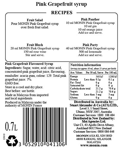 Rote Grapefruit-Sirup, 700 ml – Bild 8