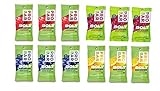 Probar Bolt Organic Energy Chews Orange, Raspberry, Strawberry, Berry Blast - Three of Each Flavor, Box of 12