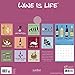 Summit 2017 Calendar 12 x 12 Linenette Giftable Wall Wine is Life TM (89747)