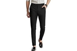 GINGTTO Mens Dress Pants Slim Fit Stretch Formal Pants for Men
