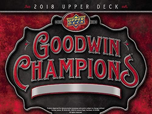 2018 Upper Deck Goodwin Champions Hobby 16-Box Case