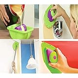 Toyofmine Point N Paint Easy Paint Pads Point Painting Roller Tray Multifunction Tool and 3 Sponge Set Kit