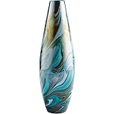 Cyan Design Medium Chalcedony Vase Vases & Planters Blue