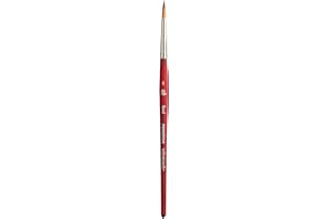 Princeton Velvetouch, Series 3950, Paint Brush for Acrylic, Oil and Watercolor, Round, 5