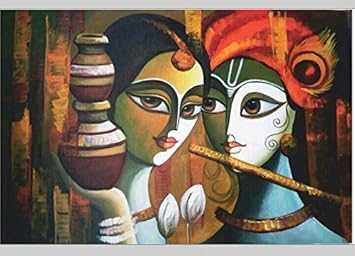 Painting Wallpaper Full Hd Krishna