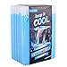 OICEPACK Ice Packs for Lunch Bag, Slim-Reusable Gel Cooler Ice Packs for Insulated Lunch Bag丨Bento Boxes Long Lasting Freezer Packs for All Ages Using Like Men/Women/Kids Set of 6, Blue